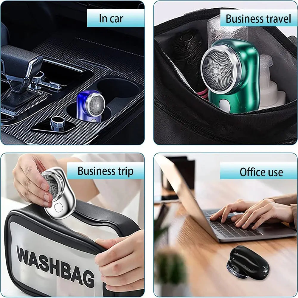 Mini Portable Cordless Electric Shaver