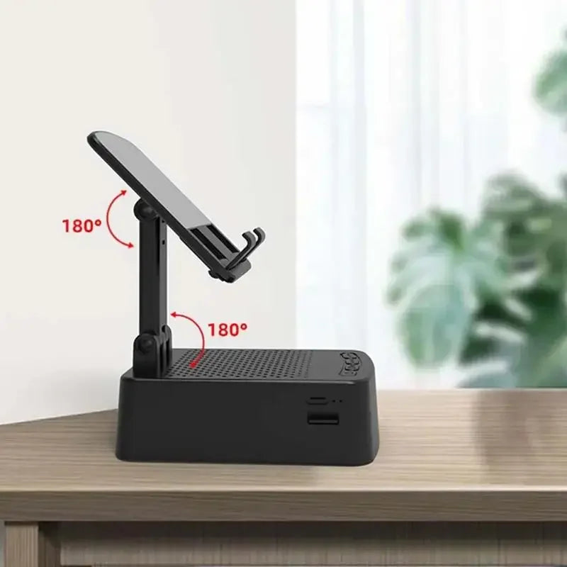 Desk-Friendly Bluetooth Speaker Stand – Universal for iPhone & Android