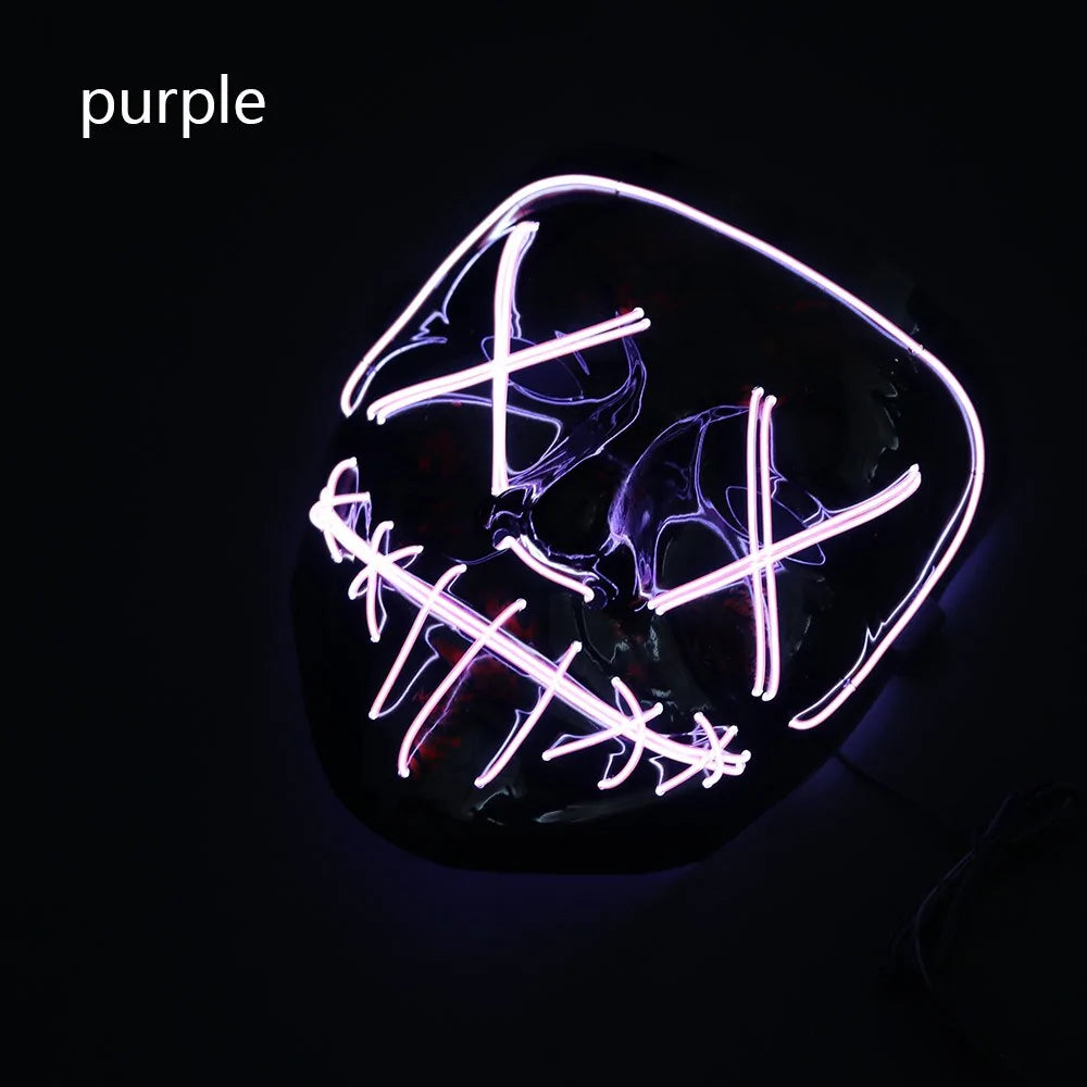 LED Halloween Mask