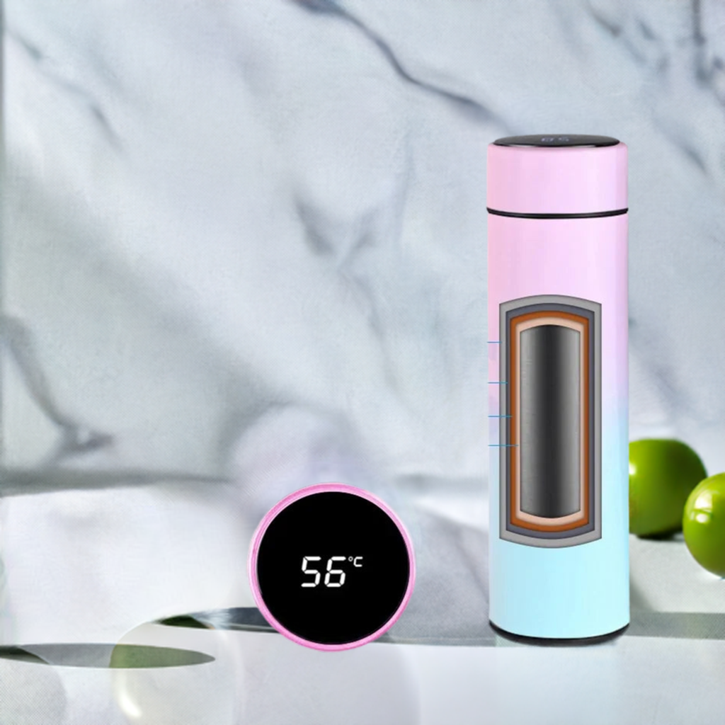 Temperature Display Smart Vacuum Flask