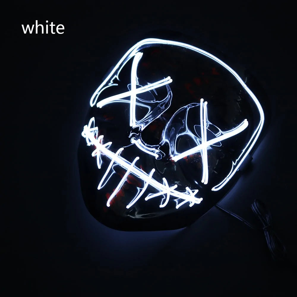 LED Halloween Mask