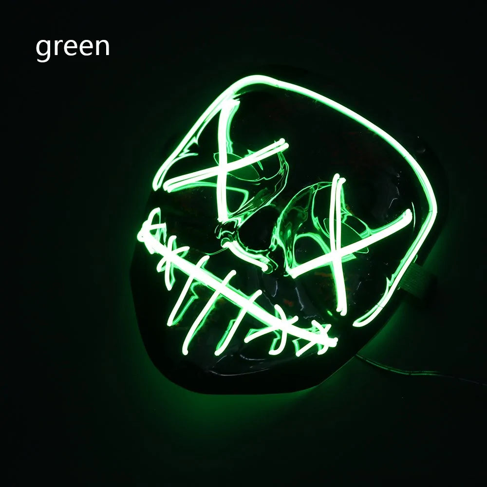 LED Halloween Mask