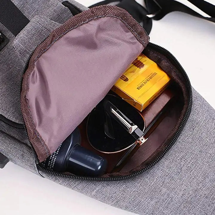 Multifunctional Smart Travel Sling Bag